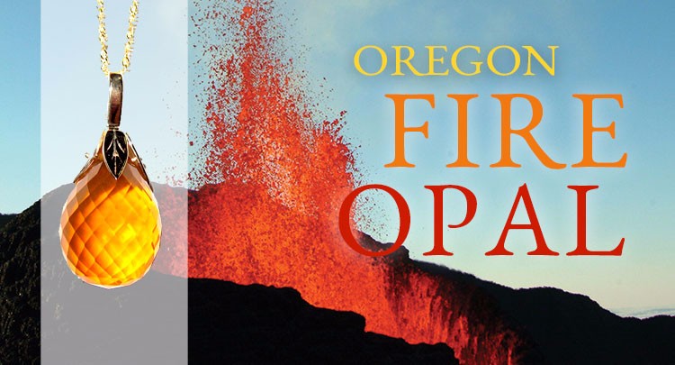 Oregon Fire Opal Jewelry Designs by Karla Proud
