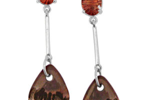 Red Oregon Sunstone Jewelry Designs by Karla Proud