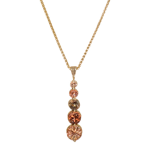 Red Oregon Sunstone Jewelry Designs by Karla Proud